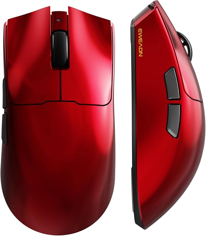 S9 Ultra Wireless Gaming Mouse, 59G Ergonomic Computer Mouse, Triple Modes by EWEADN
