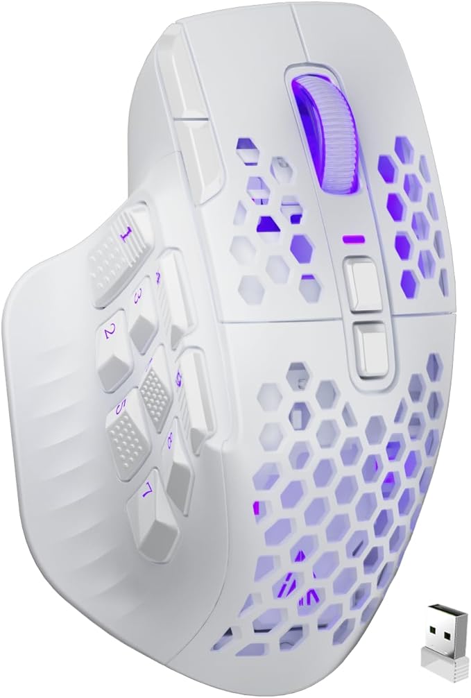 SM809 Pro Wireless MMO Gaming Mouse by SOLAKAKA