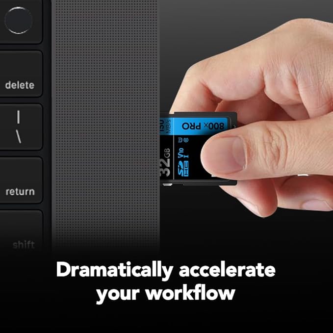 Lexar 32GB High-Performance 800x PRO SD Card, - Image 5
