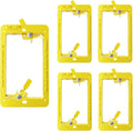 VCE Low Voltage Mounting Bracket Single Gang Wall Plate, Flush Low Voltage Box by VCE