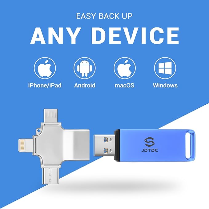 Multiport-Photo-Stick 128GB Automatic Photo & Video Backup - Image 6