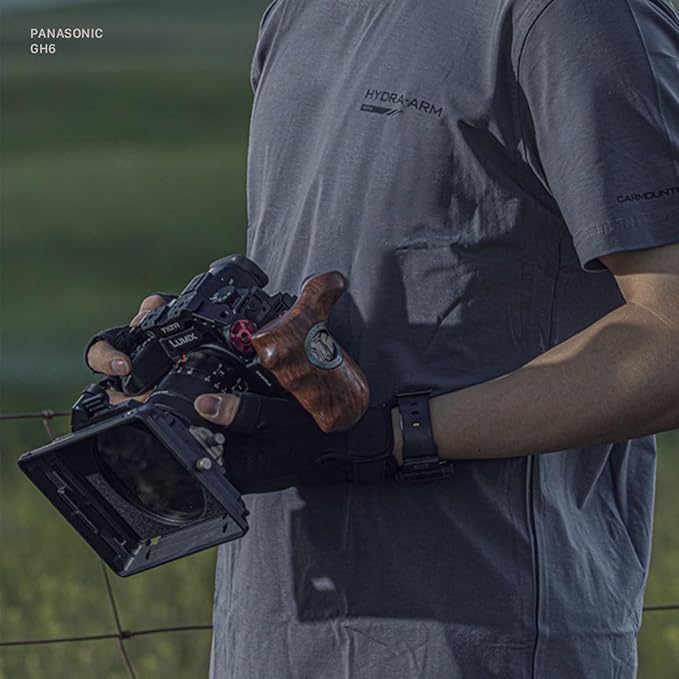 Tilta Advanced Left Side Wooden Handle | Black Walnut Wood & Aluminum Alloy - Image 9