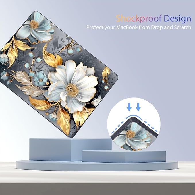 Teryeefi Compatible for 2022-2025 MacBook Air 13.6 inch Case M4 A3240/M3 A3113/ - Image 6