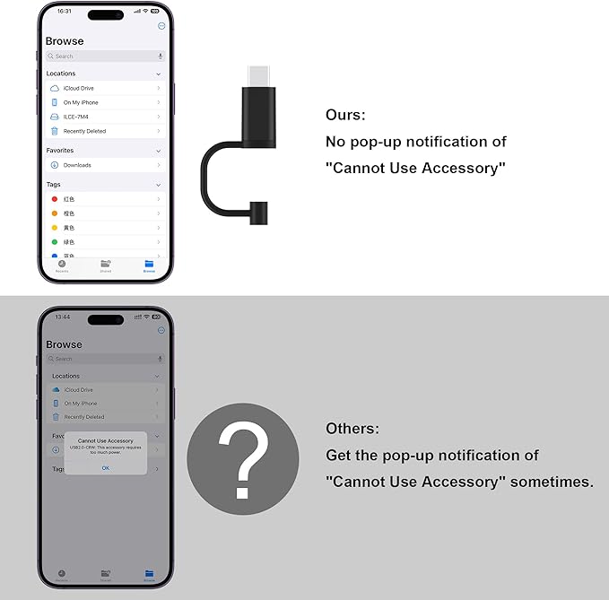 SD Card Reader for iPhone, Memory Card Reader - Image 5