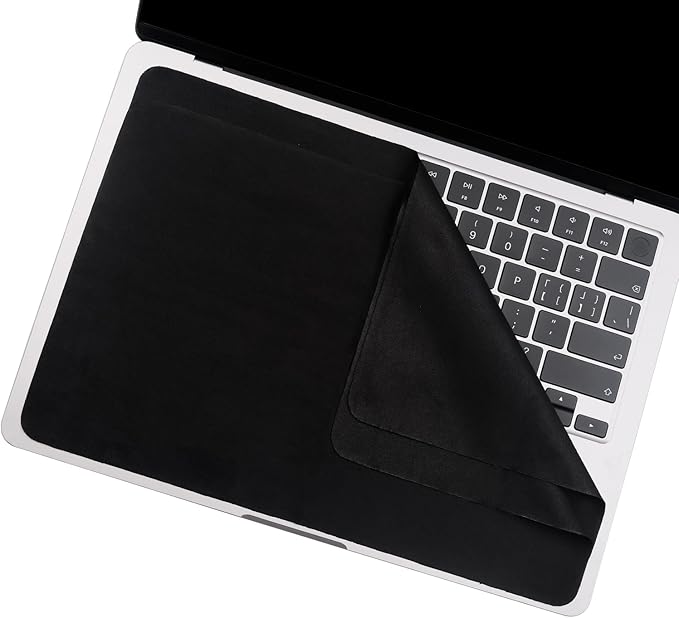 2 Pack Microfiber Liner Cleaning Cloth 15" 16" MacBook Air/MacBook Pro Screen - Image 2