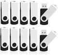 KOOTION 10 Pack 32GB Flash Drive USB 3.0 Thumb Drive USB Drives Jump Drives by KOOTION