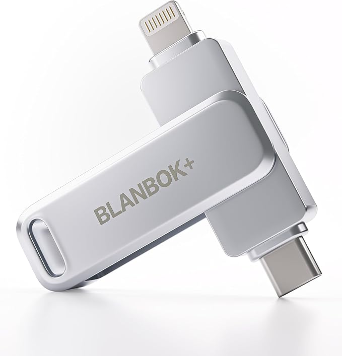 MFi Certified 256GB Flash Drive by BLANBOK