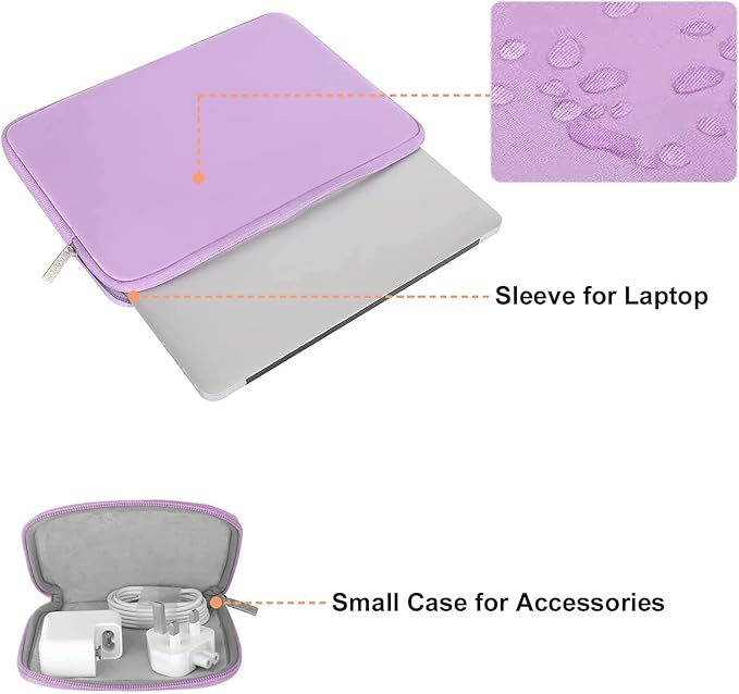 MOSISO Laptop Case 13.3 inch, 13-13.3 inch Laptop Sleeve Bag Compatible - Image 2
