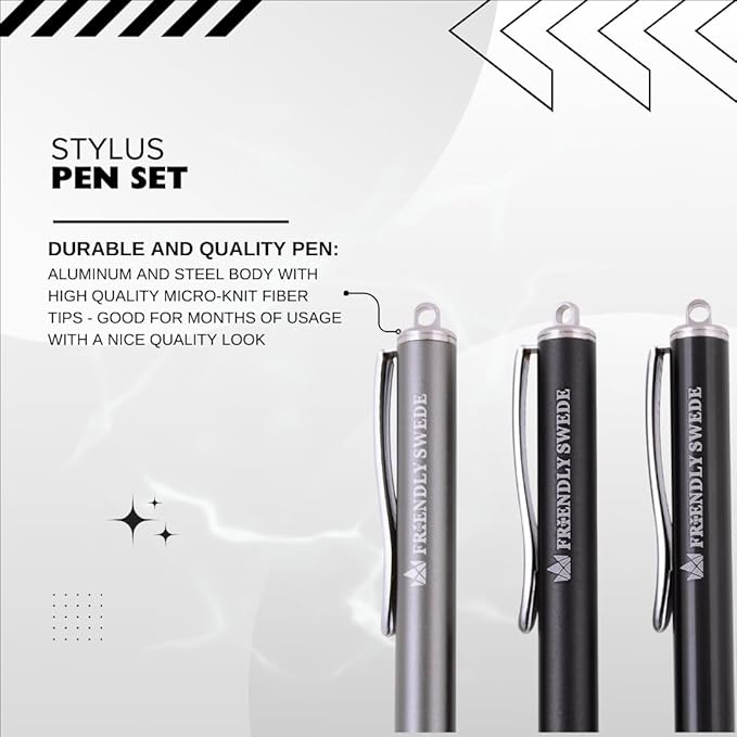 The Friendly Swede Mesh Tip Stylus Pen - Image 3