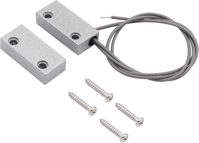 Magnetic Reed Switch Wired Surface Mount Normally Open/Closed NC/NO Contact by FOCMKEAS