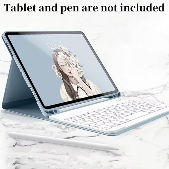 Rainbow Backlit Keyboard Case for iPad Pro 13 inch 2024 - Image 4