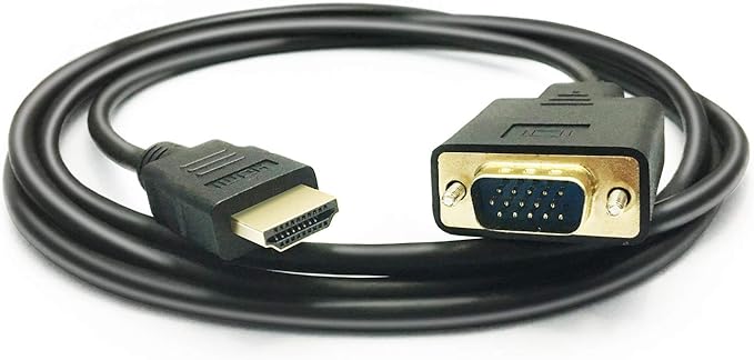 HDMI to VGA Cable, 1080P HDMI Male to VGA Male M/M Video Converter Cord Adapter - Image 7