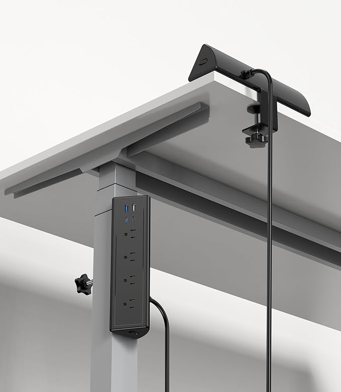 Jgstkcity Desk Clamp Power Strip, 20W Fast Charging Station, Surge Protector - Image 5