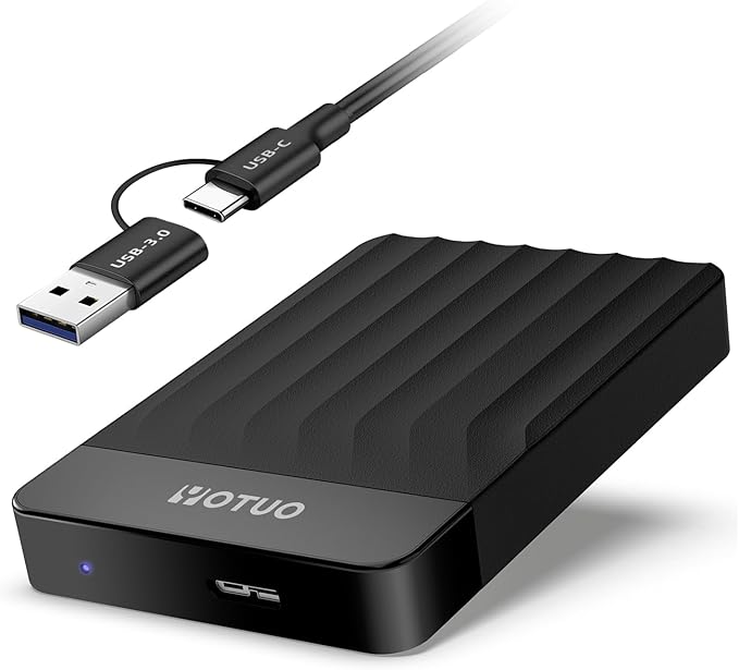 Portable External Hard Drive Storage Expansion Mobile HDD USB 3.0 USB-C by YOTUO