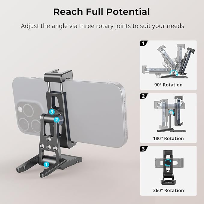 SmallRig Metal Phone Tripod Mount - Image 5