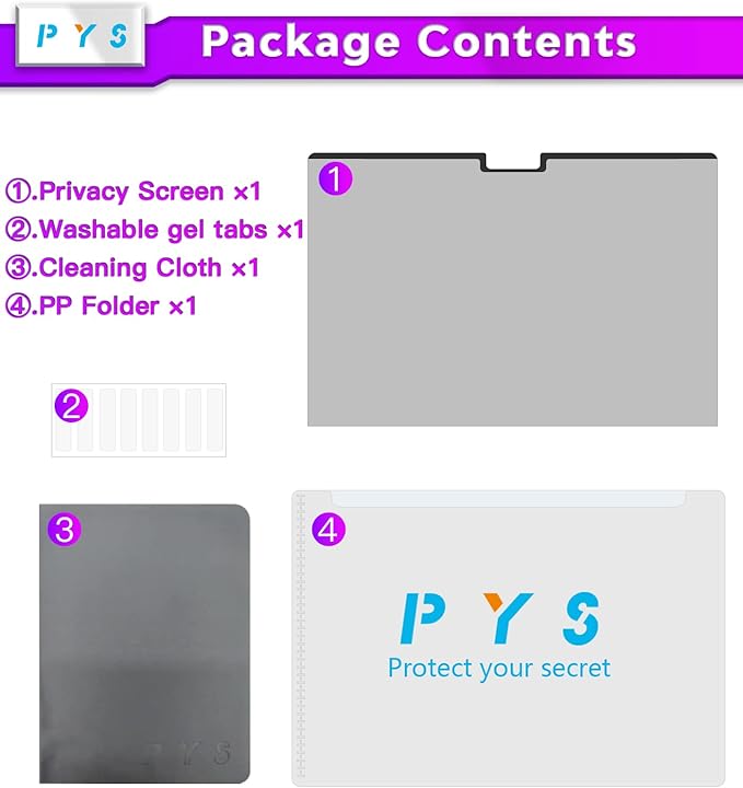PYS MacBook Air 13.6 Inch Magnetic Privacy Screen - Image 7