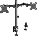WALI Dual Monitor Stand for 13-27 inch Screens, Dual Monitor Mounts for 2 by WALI