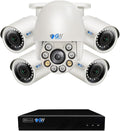 GW Security 8 Channel 4K NVR 5MP PoE Smart AI Security Camera System by GW+Security