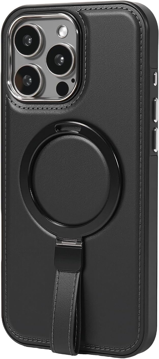 Leather Case, Suitable for iPhone 16 Case, Invisible Magnetic Design, Equipped - Image 9
