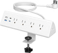 Jgstkcity Desk Clamp Power Strip, 20W Fast Charging Station, Surge Protector by Jgstkcity