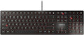 CHERRY KC 6000 Slim Wired USB Keyboard Ultra-Slim Design US Layout by CHERRY