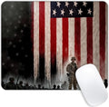 Sunshine Warrior Flag Mouse pad Customized Mousepad Non-Slip Rubber Base Mouse by Goodsprout