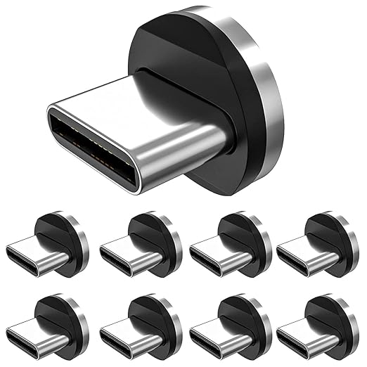 Magnetic Connector Tips Head for Type C Android Devices, Magnetic Phone Cable by Bojianxin