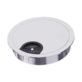 Desk Grommet 2 Inch 50mm, Zinc Alloy Computer Desk Wire Hole Cover, Office by Unknown