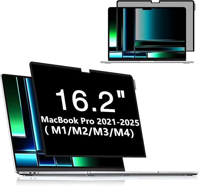 FILMEXT Macbook Pro 16 inch Privacy Screen Protector, Bubble Free Privacy Screen by FILMEXT