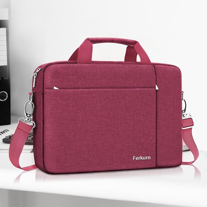 Ferkurn Laptop Bag Case for Women Men Computer Bag Compatible - Image 4