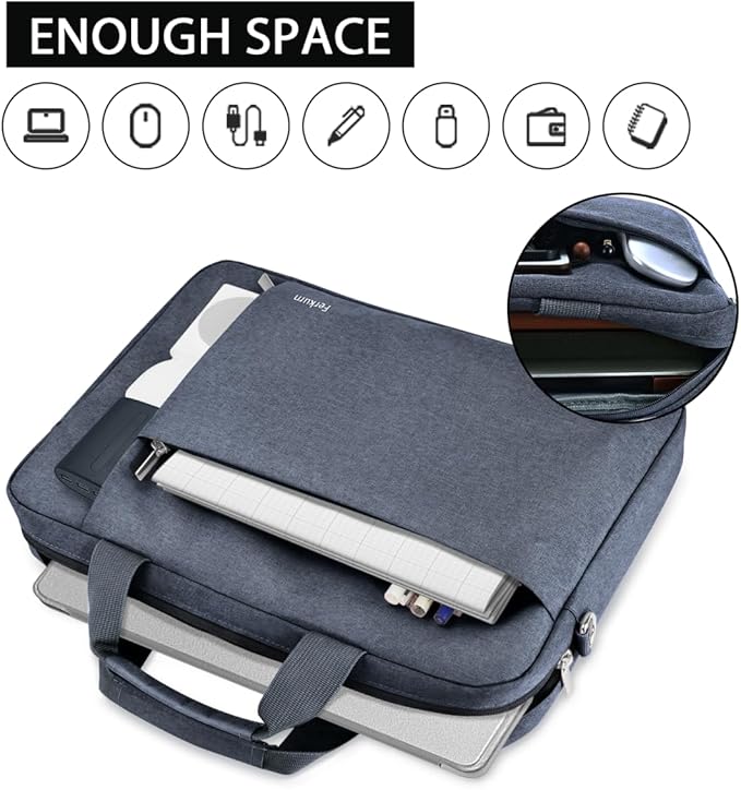Ferkurn 17 17.3 Inch Laptop Bag Women Men Compatible - Image 2