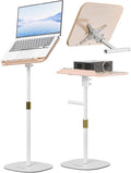 Laptop Stand Floor, Tablet Floor Stands Adjustable Height, Tall Laptop Podium by Boostool