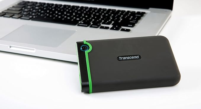 Transcend 1TB USB 3.1 Gen 1 StoreJet 25M3S SJ25M3S Rugged External Hard Drive - Image 4