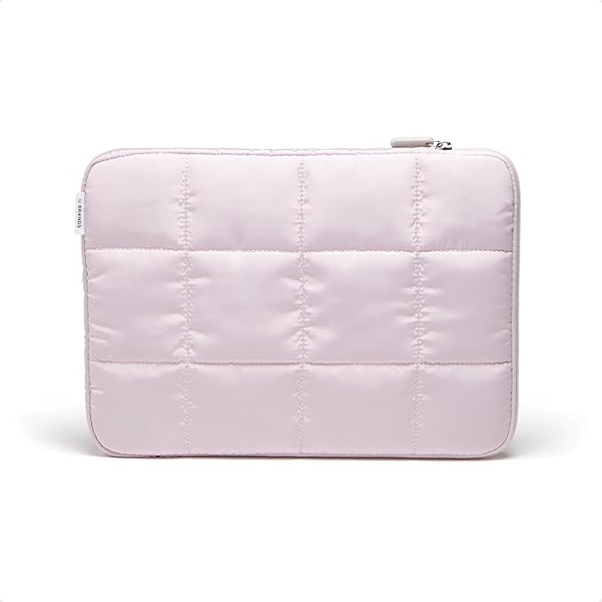 U Brands Nylon Puffer Zipping Medium Laptop Sleeve, 9.75" x 13", Computer by UBrands