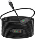 LDKCOK Active USB 3.0 Extension Cable 50ft– Male to Female Extender Cord by LDKCOK