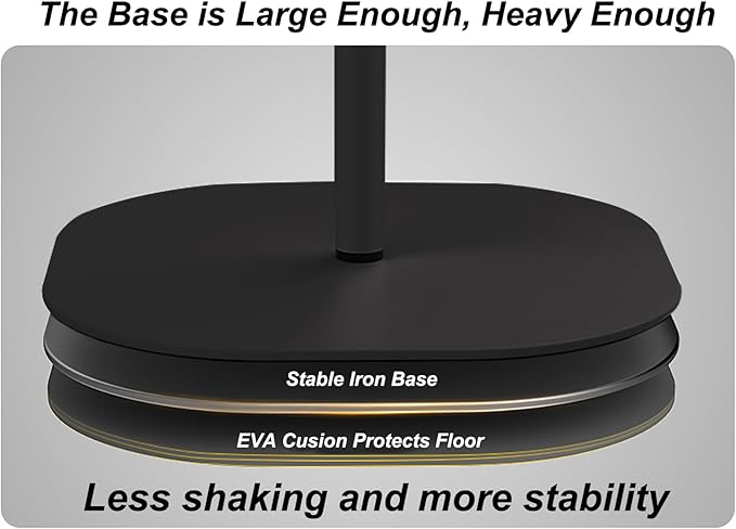 Mobile Standing Desk Height Adjustable Floor Laptop Stand, Computer Cart - Image 6