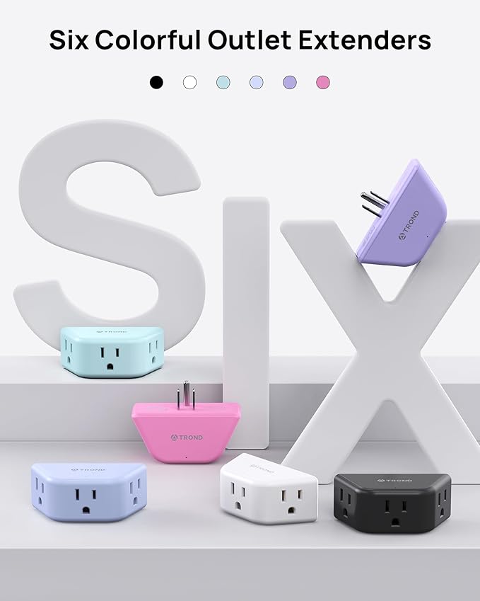 TROND Pink Outlet Extender - Image 7
