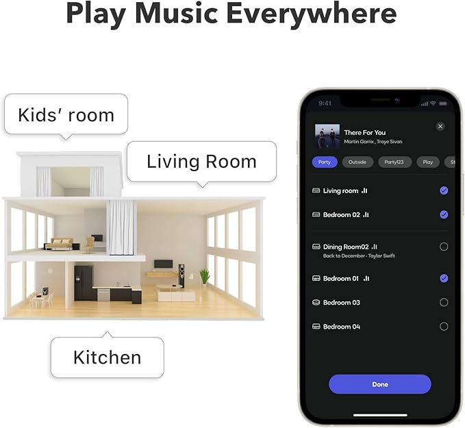 WiiM Mini AirPlay 2 Wireless Audio Streamer, Preamplifier, Works - Image 8
