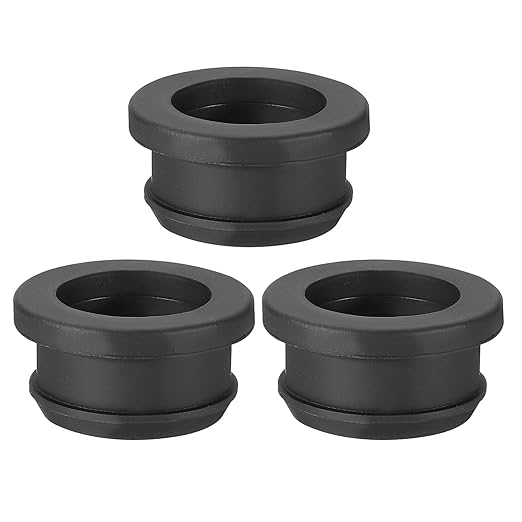 PATIKIL 25mm / 1 Inch Drill Hole, 13/16 Inch ID Rubber Grommets by PATIKIL