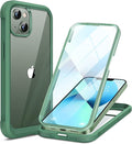 Miracase Compatible with iPhone 13 case 6.1 inch, 2023 New Full-Body Glass by Miracase