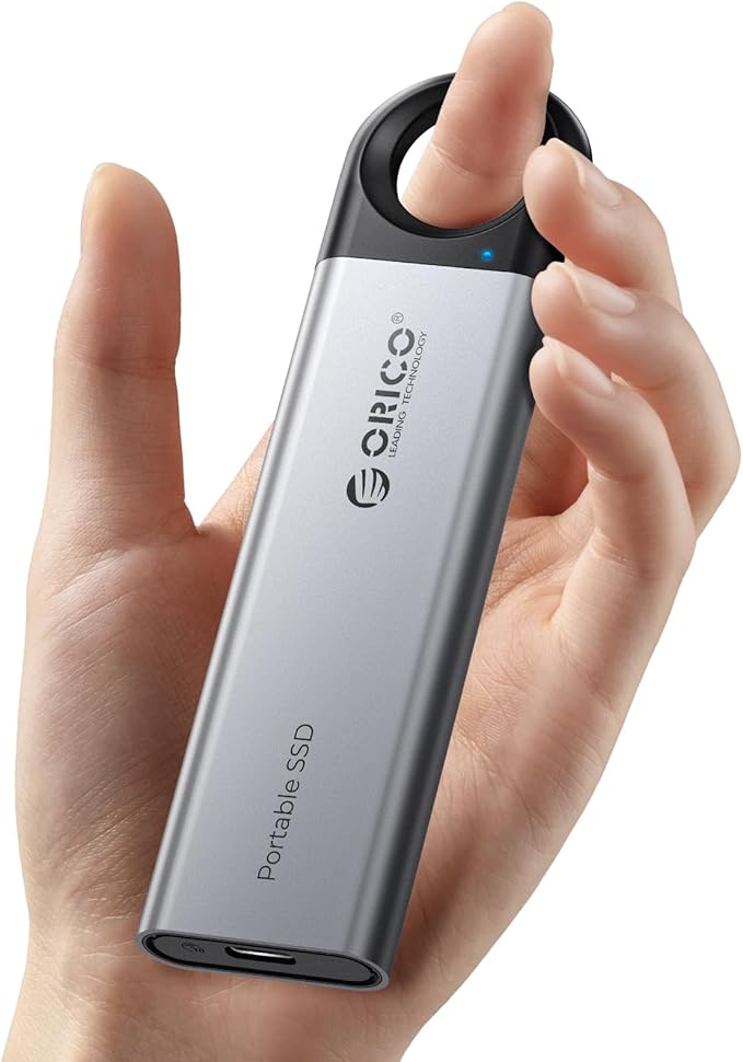 ORICO 256GB External SSD Up to 1050MB/s, Hanging Hole Design Portable Solid by PioneerDataSolutionPowerYourFuture