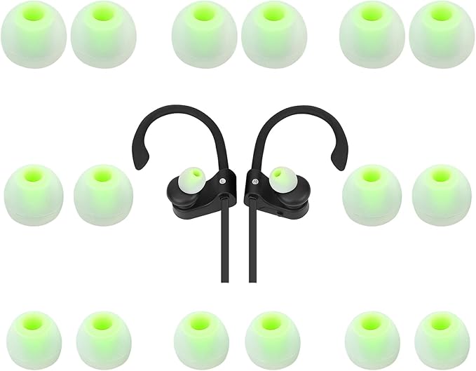 Earbud Tips Ear Bud Tips Soft Anti Slip Washable and Reusable Silicone by Unknown