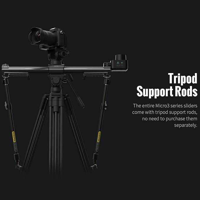 Zeapon Micro 3 E1000 Double Distance Motorized Camera Slider, DSLR Slider - Image 5