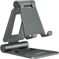 Nulaxy Dual Folding Cell Phone Stand, Fully Adjustable Foldable Desktop Phone by Nulaxy