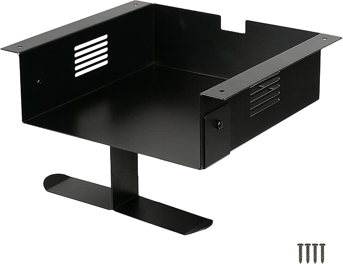 Ilyapa Under Desk Mount, Steel CPU Under Desk Computer Mount by Ilyapa