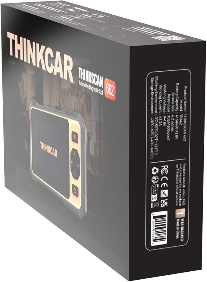 THINKCAR THINKSCAN 662 OBD2 Scanner, Car Diagnostic Tool - Image 10