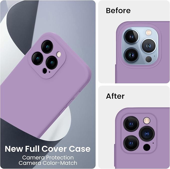 FireNova Designed for iPhone 13 Pro Case, Silicone Upgraded Phone Case with - Image 3