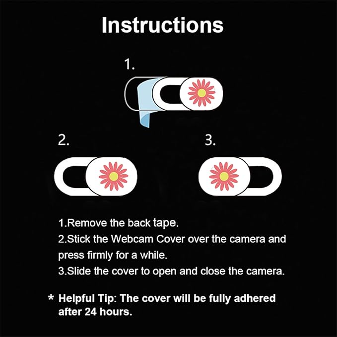 Laptop Camera Cover Slide 6 Pack Ultra Thin Slide Laptop Camera Cover - Image 5