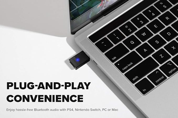 Creative BT-W3 Bluetooth 5.0 USB-C Audio Transmitter, aptX LL and aptX HD - Image 5