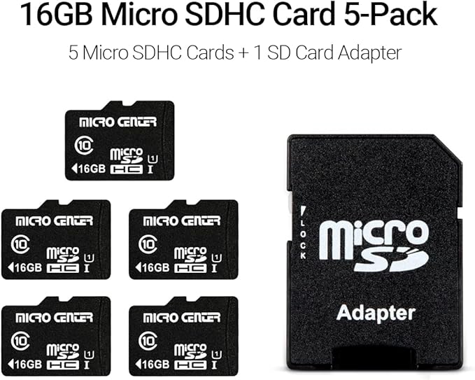 Micro Center 16GB Class 10 Micro SDHC Flash Memory Card - Image 2